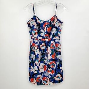J. Crew Factory Spagetti Strap Floral Mini Summer Dress